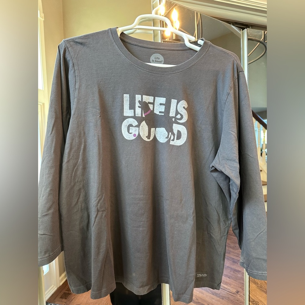 Life is Good long sleeve shirts
